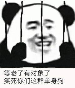 金馆长熊猫00154-等老子有对象了笑死你们这群单身狗.gif