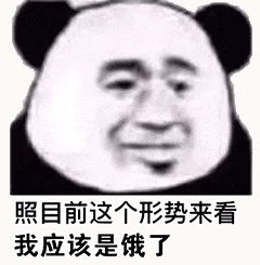 金馆长熊猫00158-照目前这个形势来看我应该是饿了.gif