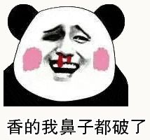 金馆长熊猫00197-香的我鼻子都破了.gif