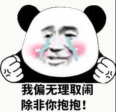 金馆长熊猫00216-我偏无理取闹除非你抱抱.gif